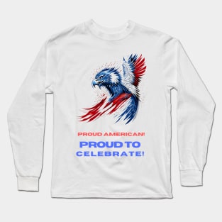 Proud American Long Sleeve T-Shirt